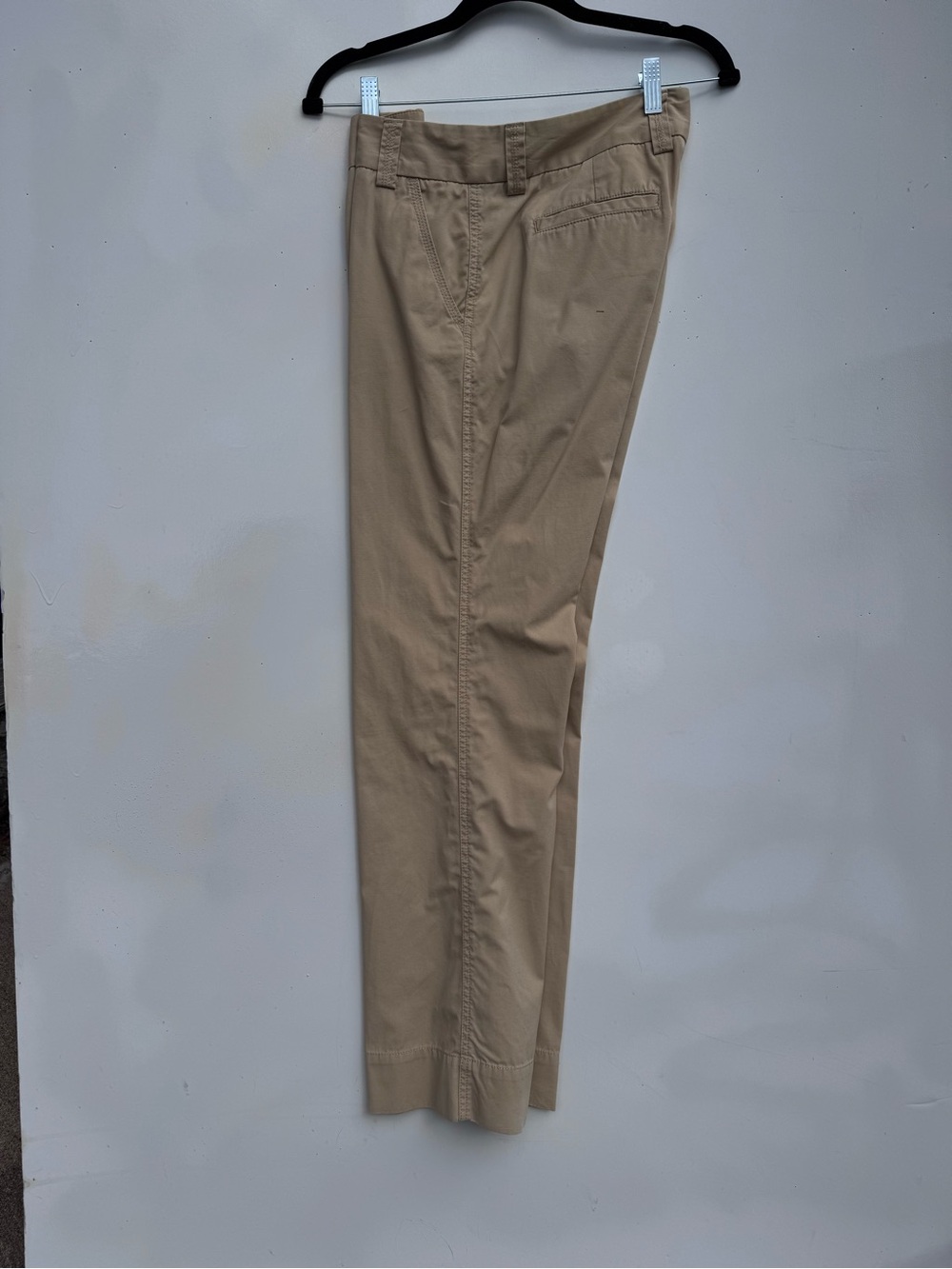 J. Crew Ladies Sz 8R Khaki Chinos - Beige. 100% Cotton Preppy Collegiate School